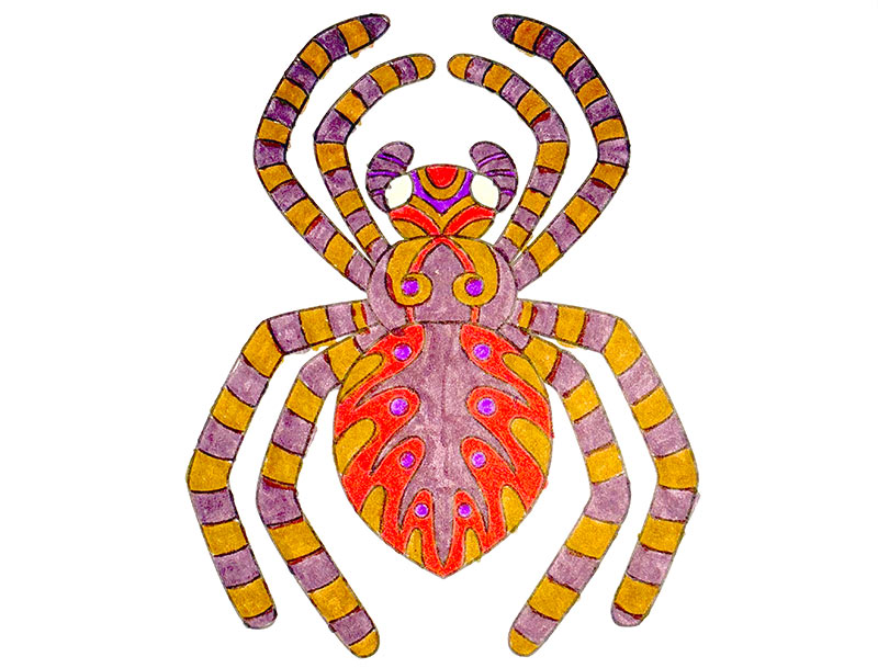 Coloring Page of spider